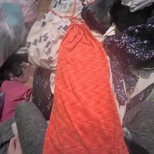 Size 2 from SHEIN coral, orange